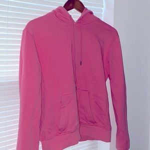 Helmut Lang pink hoodie